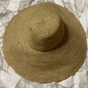 BRUNNA.CO. Tan Jute Wide Brim Hat